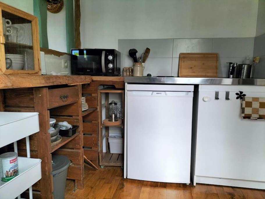 Charmante Maisonnette En Pierre Écardenville-sur-Eure Exteriör bild