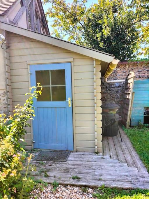 Charmante Maisonnette En Pierre Écardenville-sur-Eure Exteriör bild