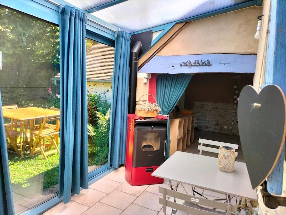 Charmante Maisonnette En Pierre Écardenville-sur-Eure Exteriör bild